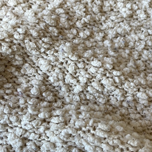 Hayden Los Angeles cream cardigan sweater balloon style under arm front pockets - Picture 7 of 7